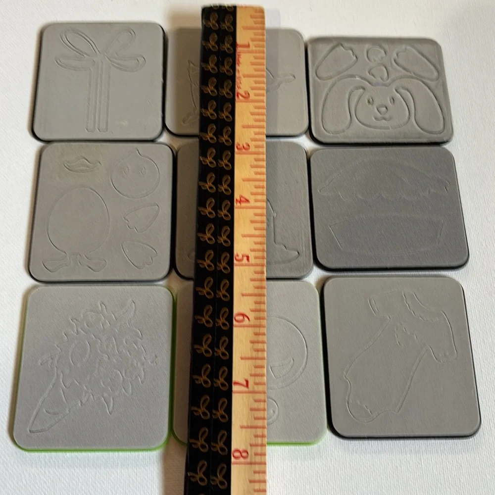 SIZZIX Beach Die Cut Thin Dizzix Dies Set of 9 SIZZIX Bunny Sizzix Pie Die cut
